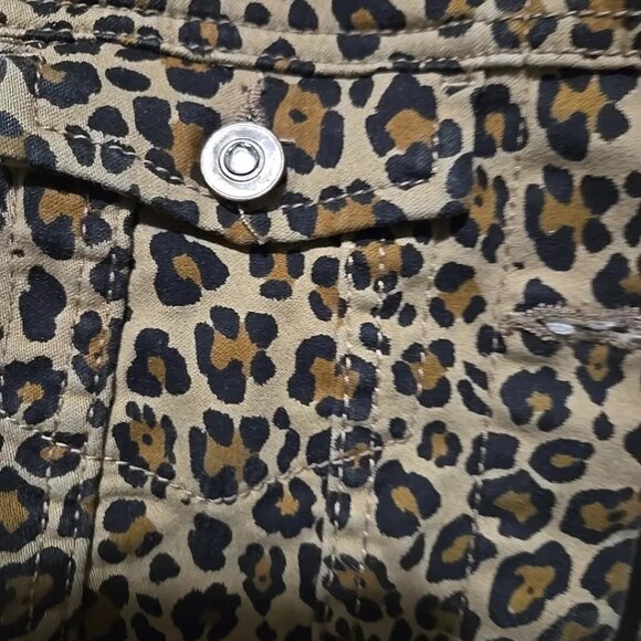 Wonder Nation cheetah print jacket sizen 14/16 (xl) Jrs. - Picture 2 of 9